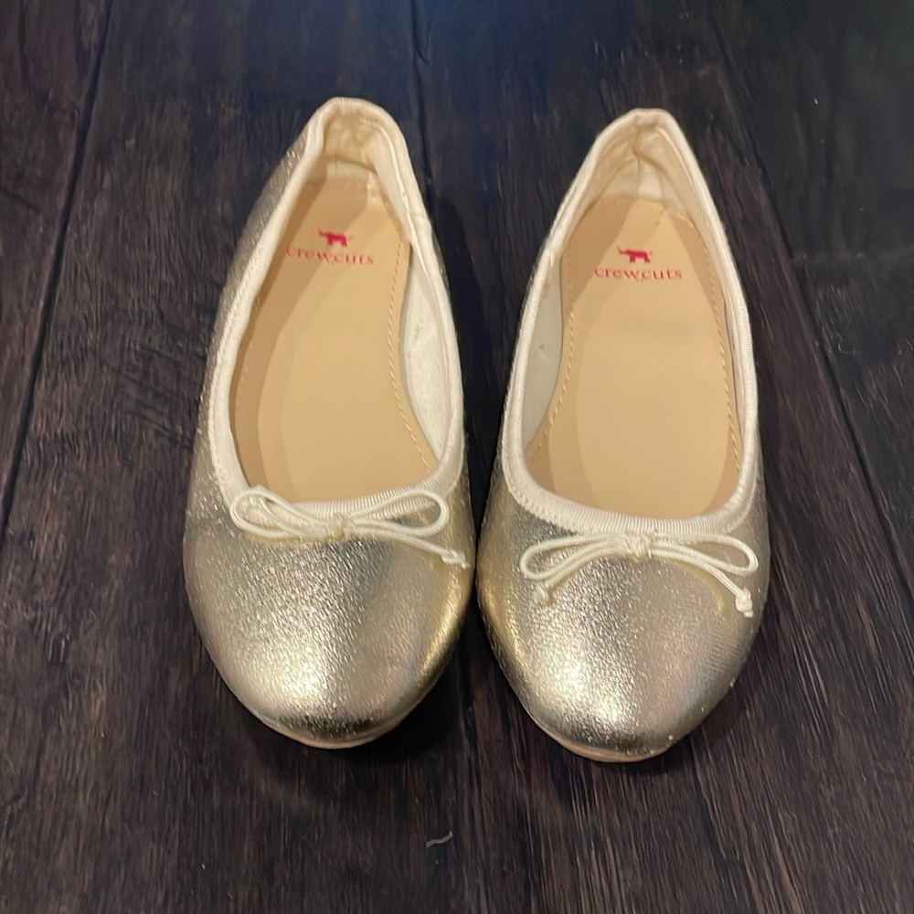 Crew cuts Ballerina flats girls size 1